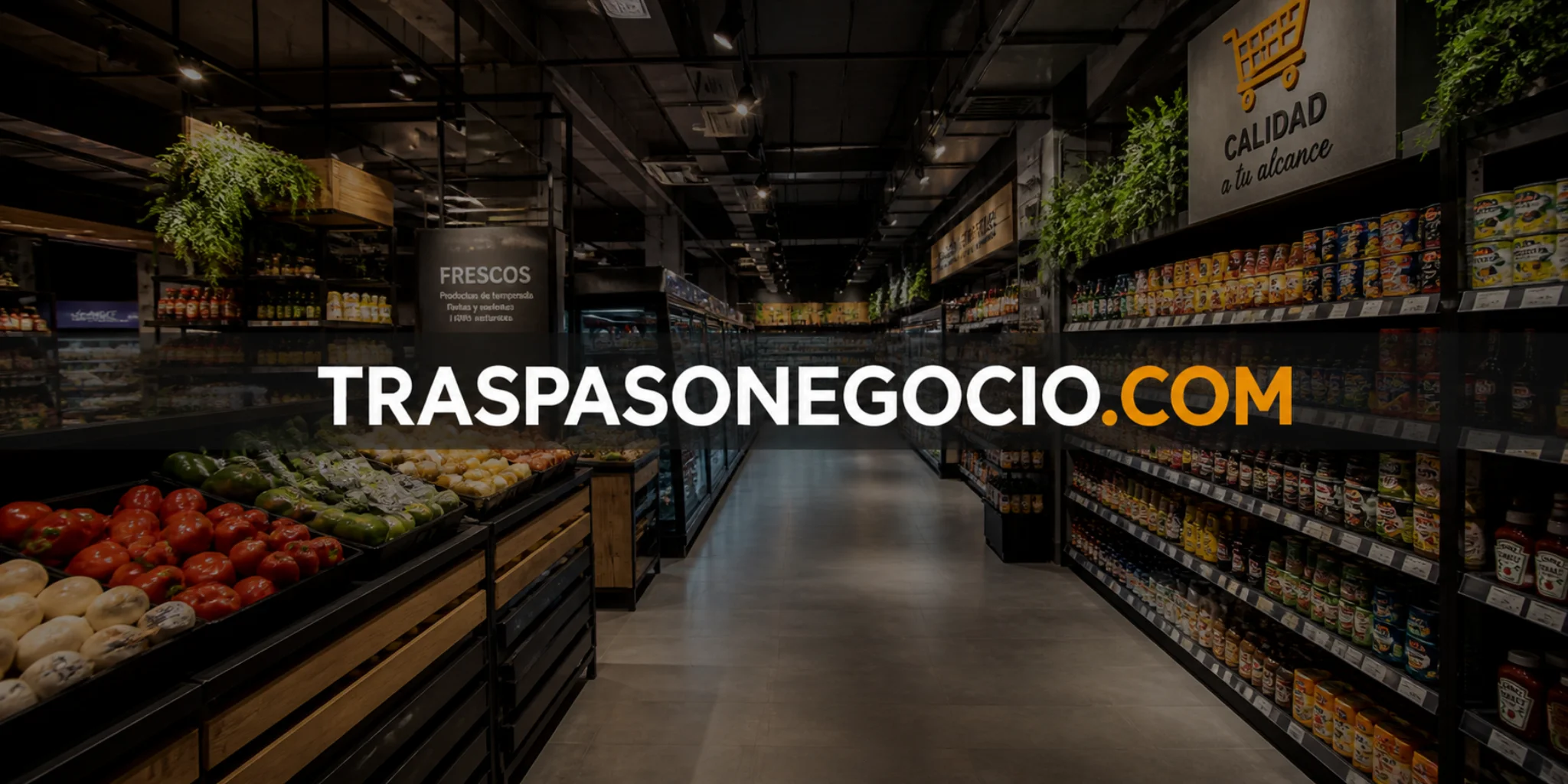 Traspaso de supermercado en zona urbana con clientela